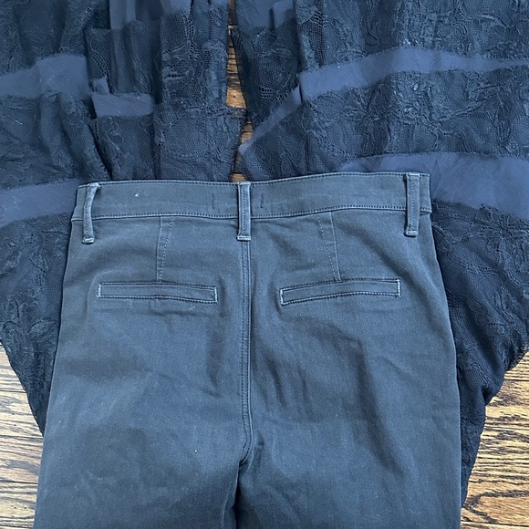 Free People Black Lace Flare Jeans - Picture 4 of 4